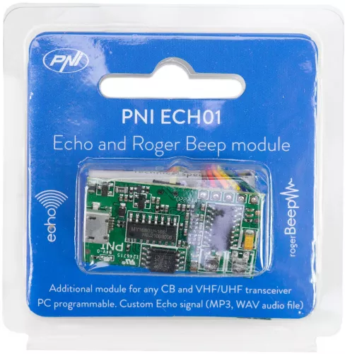 Modul de ecou si roger beep PNI ECH01 editabil prin cablu micro USB ...
