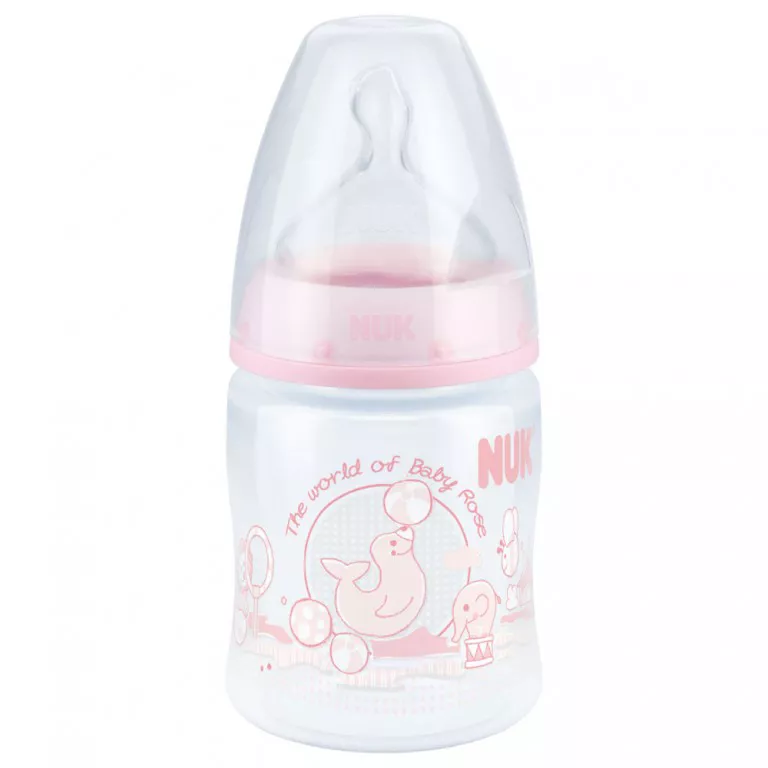 century Lick live Biberon cu tetina din silicon 150 ml 0-6 luni Nuk First Choice+ Baby la DOMO