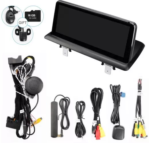 Navigatie Dedicata BMW Seria 1 E87 2005-2010 cu Android - 4+64 GB - slot SIM 4G - Octa Core Radio DSP GPS USB RDS Bluetooth Internet WiFi