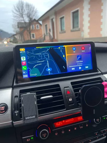 Navigatie Dedicata BMW X5 E70 2007-2013 cu Android - 4+64 GB - slot SIM 4G - Octa Core Radio DSP GPS USB RDS Bluetooth Internet WiFi Dual