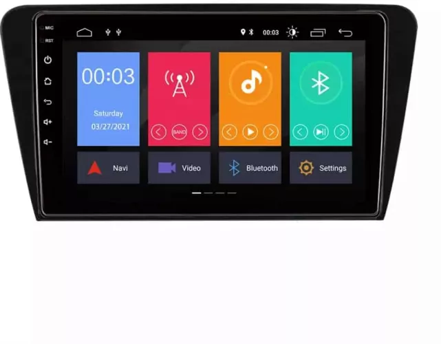 Navigatie Dedicata Skoda Octavia 3 2013-2019 cu Android &ndash 2+32 GB &ndash slot SIM 4G - Octa Core Radio DSP GPS USB RDS Bluetooth In