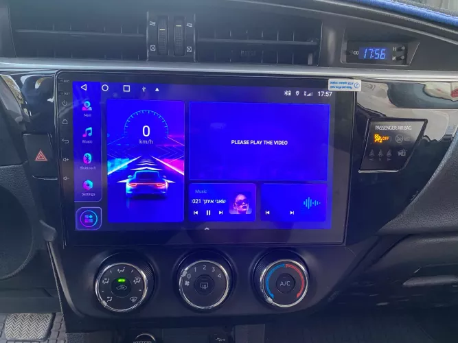 Navigatie Dedicata Toyota Corolla 2013-2017 cu Android - 8+128 GB - slot SIM 4G - Octa Core Radio DSP GPS USB RDS Bluetooth Internet WiFi