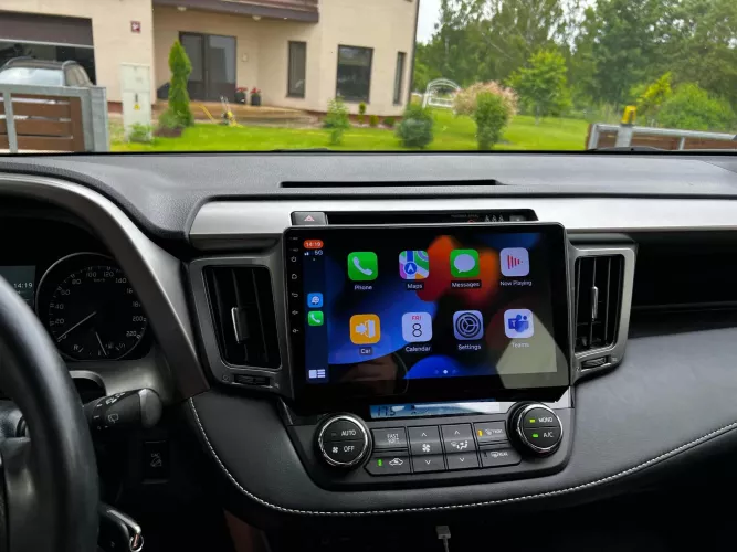 Navigatie Dedicata Toyota RAV4 2012-2018 cu Android - 6+128 GB - slot SIM 4G - Octa Core Radio DSP GPS USB RDS Bluetooth Internet WiFi Mir