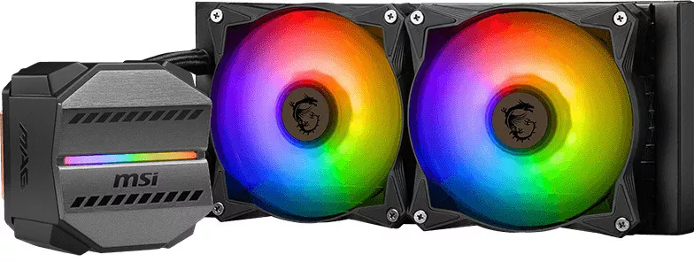 Cooler CPU MSI MAG CORELIQUID M240 Compatibil IntelAMD 240mm full ARGB ...