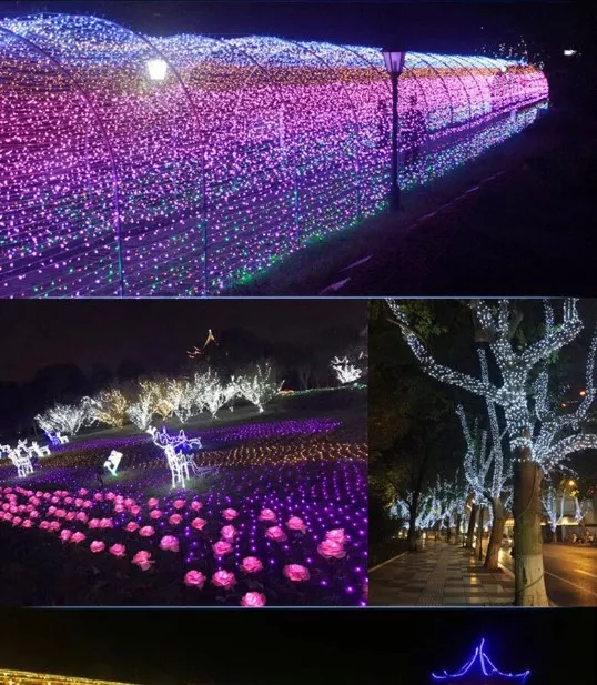 Instalatie de Craciun Phuture® Led-uri Liniare cu 100 Led-uri decoratiune si ornamente Led-uri Multicolore