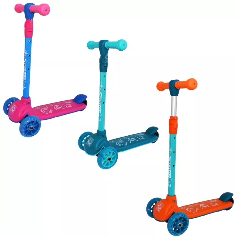 Trotineta cu roti silicon led 6971620001248 - domo.ro