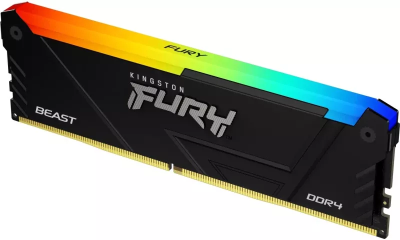 Memorie Kingston FURY Beast RGB 8GB DDR4 3200MHz CL16