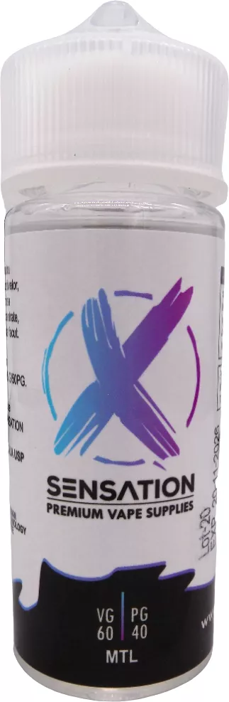 X -SENSATION PREMIUM VAPE SUPPLIES MTL- Lichid de baza pentru tigarile