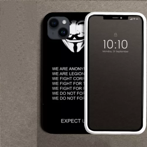 Husa pentru Xiaomi Poco X3 Pro din Silicon Model Anonymous Hacker - 3