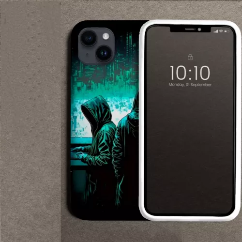 Husa pentru Xiaomi 12T din Silicon Model Anonymous Hacker - 1
