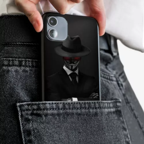 Husa pentru Xiaomi Mi 10T Lite din Silicon Model Anonymous Hacker - 2