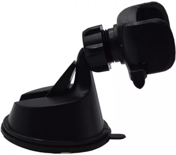 Suport auto pentru telefon B445 cu ventuza si clema rotire 360