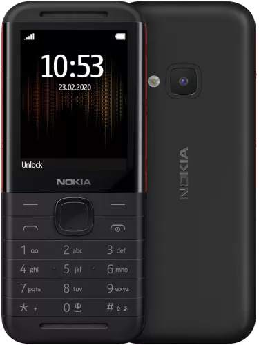 Nokia 5310 Dual SIM Handys, Schwarz/Rot