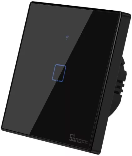 Intrerupator Smart cu Touch WiFi + RF 433 Sonoff T3 EU TX 1 canal
