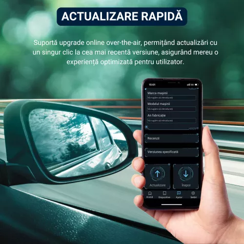 Modulator wireless 2 in 1 CarPlay si Android Auto compatibil Apple si Android conectivitate USB si USB-C navigatie apeluri mesaje muzi