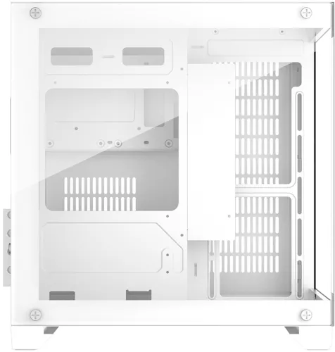 Carcasa Acvariu Gaming 1stPLAYER MV5 ARGB Cube Tower M-ATX/ ITX Tempered Glass Alb