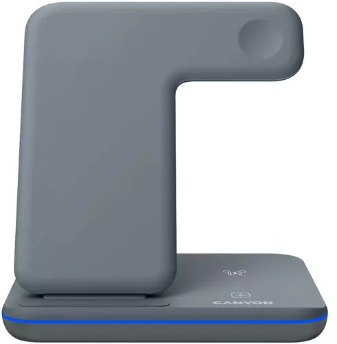 Incarcator Wireless Canyon 3 in 1 15W CNS-WCS303B compatibil cu Apple ...