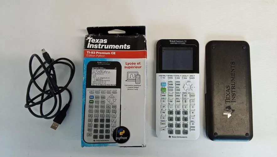 Calculator de birou Texas Instruments TI-83 PREMIUM CE EDITION PYTHON - SECOND