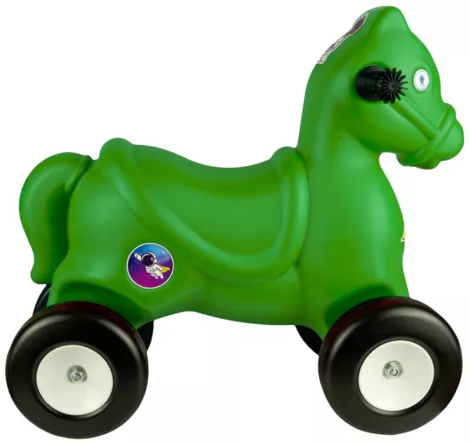 Calut balansoar 2 in 1 verde - ROBENTOYS