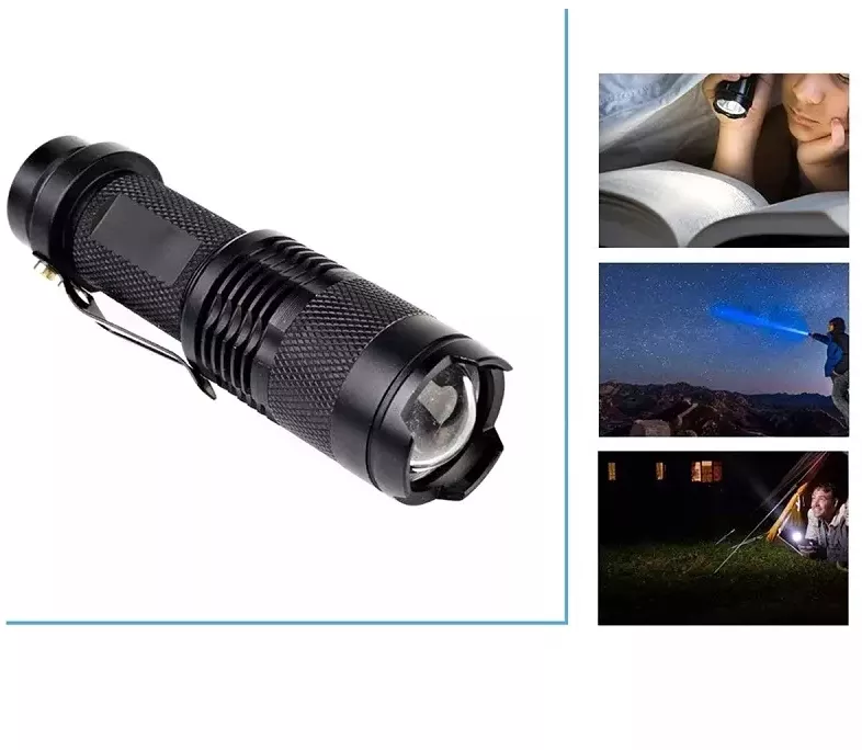 Kit de supravietuire cu elemente esentiale Gonga® Negru 12 bucati
