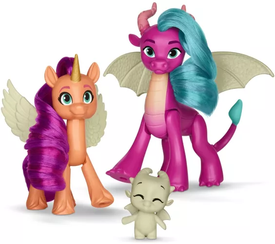 MY LITTLE PONY SET 2 FIGURINE DEZVALUIREA DRAGONULUI