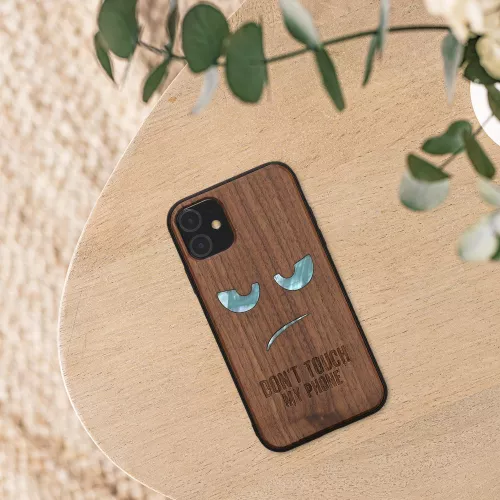 Husa Kwmobile pentru Apple iPhone 11 Multicolor Lemn/Silicon 49799.19