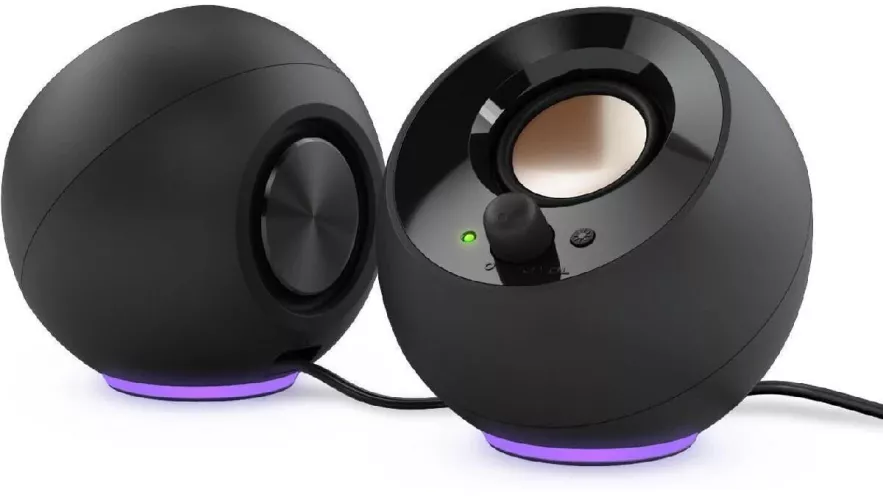 Boxe Creative Pebble SE RGB USB-C Negru