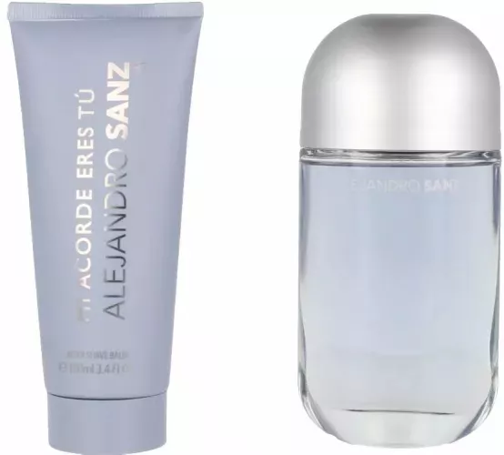 Set Apa de Toaleta cu vaporizator 100 ml + Lotiune after-shave 100 ml Alejandro Sanz Mi Acorde Eres Tu