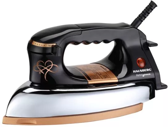Fier de calcat Retro HAUSBERG HB-7817NG 1000-1200W Talpa acoperit ceramic
