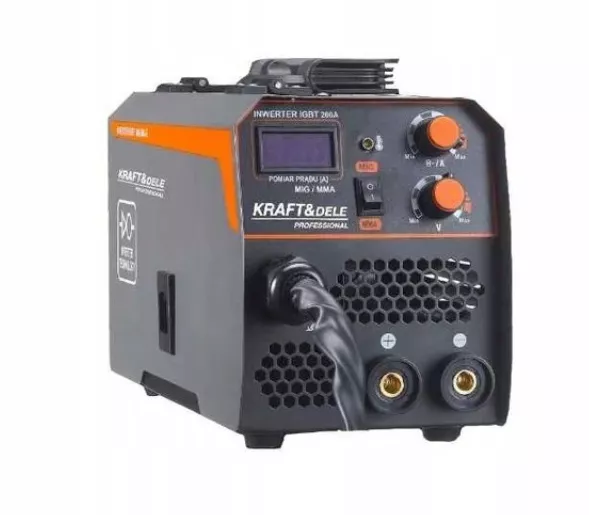 Aparat invertor sudura MIG MMA 200A electrozi sarma flux fara gaz + Masca sudura cu inchidere automata KD1872+V75207