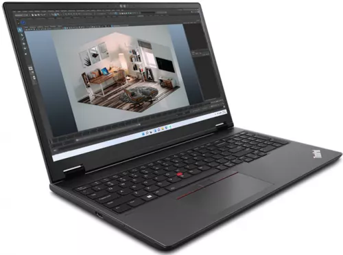 Laptop Lenovo ThinkPad P16v Gen 2 Intel Core Ultra 7 165H 16inch RAM 32GB SSD 1TB nVidia RTX 2000 8GB Windows 11 Pro Black
