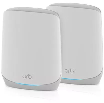 Router Mesh Wireless Netgear System WiFi 6 Orbi RBK762S AX5400 2-pack