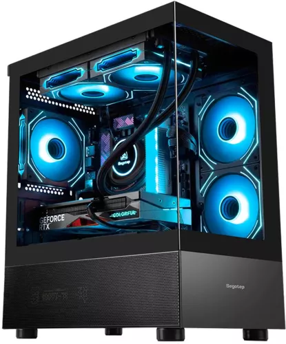 Carcasa Segotep Endura 240S SECC Steel Micro ATX Mini Tower Black