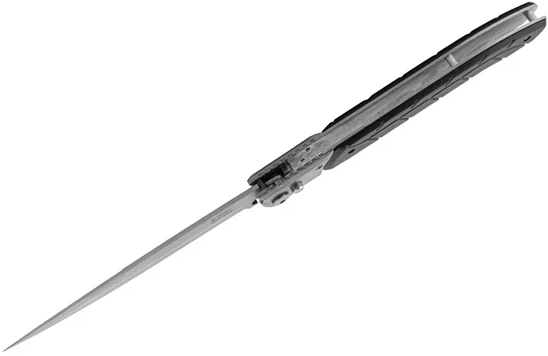 Cutit cu arc otel inoxidabil 31 cm argintiu husa inclusa