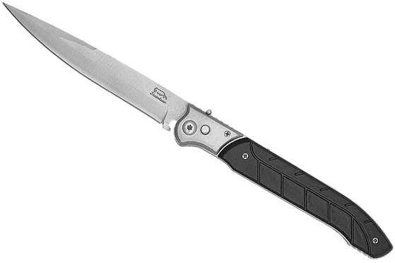 Cutit cu arc otel inoxidabil 31 cm argintiu husa inclusa