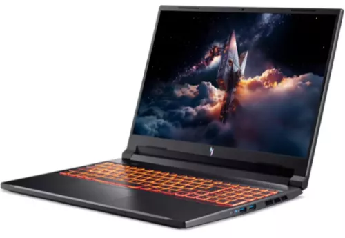 Laptop gaming Acer Nitro V 16 AI ANV16-42 AMD Ryzen 5 240 16GB DDR5 512GB SSD GeForce RTX 5050 8GB WUXGA IPS 180Hz No OS Shale Black