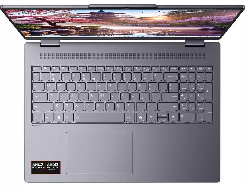 Laptop 2in1 Lenovo IdeaPad 5 16AKP10 (Procesor AMD Ryzen™ Al 7 350 (16M Cache up to 5.00 GHz) 16