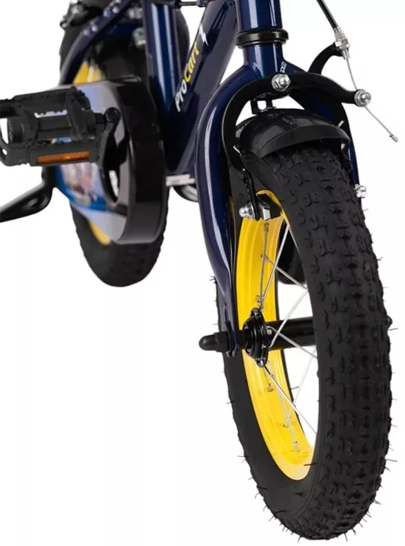 Paw Roti Bicicleta 14 inch Paw Patrol roti ajutatoare far si stop cadru otel ...