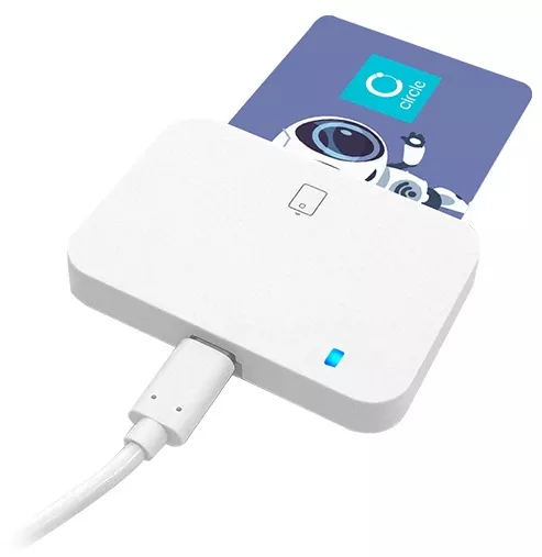 Cititor carti noi de identitate Gemcard ID135A CEI reader USB tip A si ...