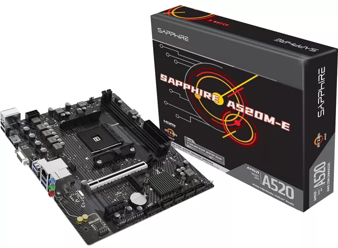 Placa de baza SAPPHIRE A520M-E Socket AM4 mATX