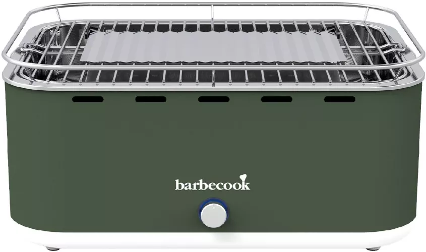 Barbecook Bc-cha-1018 Carlo Gratar De Masa Cu Carbuni Verde 44x33x21cm