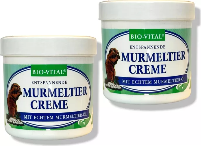 Crema pentru dureri articulare cu ulei de marmota Bio-Vital 250 ml