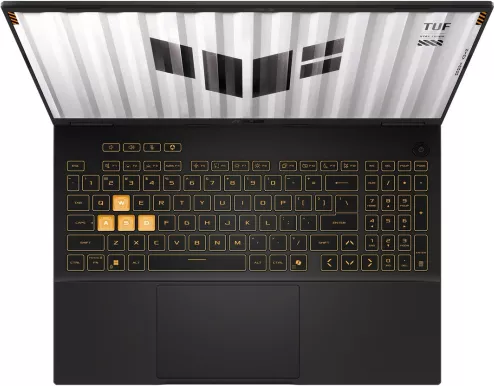 Laptop gaming ASUS TUF F16 FX608JHR Intel Core i5 14450HX 16GB DDR5 512GB SSD GeForce RTX 5050 8GB FHD+ 165Hz No OS Jaeger Gray