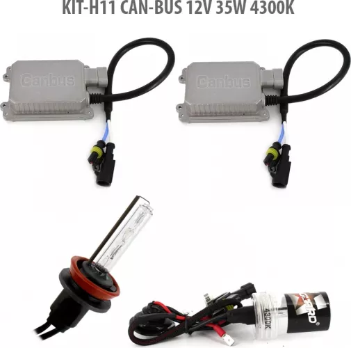 Instalatie Xenon H11 CAN-BUS 12V 35W 4300K