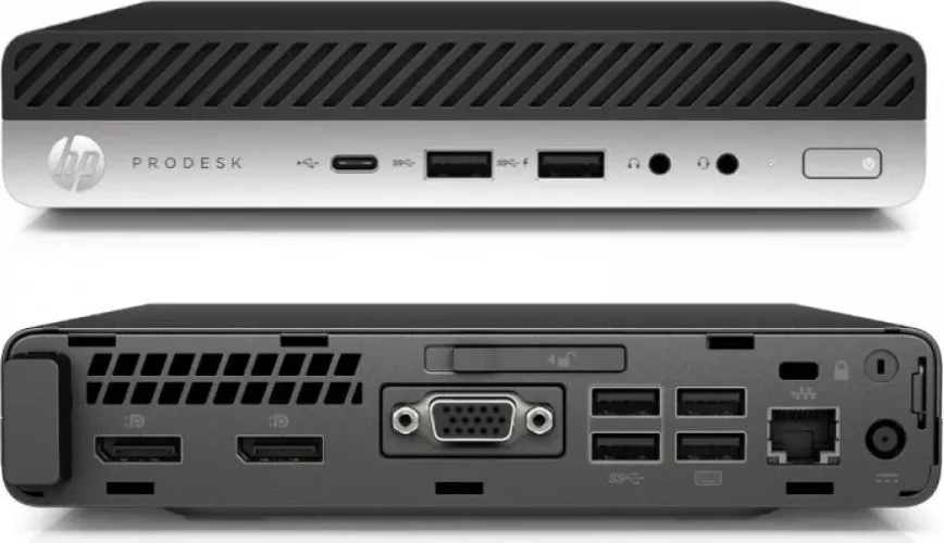 Mini HP Prodesk 600G3 I3-7100T 8Gb SSD 256 GB