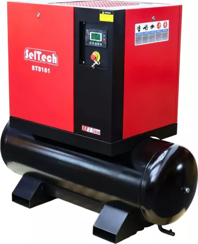 Seltech Compressor Compresor cu surub SelTech 7.5kw cu butelie 300 litri