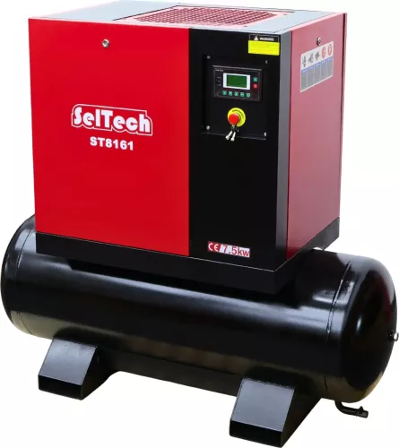 Seltech Compressor Compresor cu surub SelTech 7.5kw cu butelie 300 litri