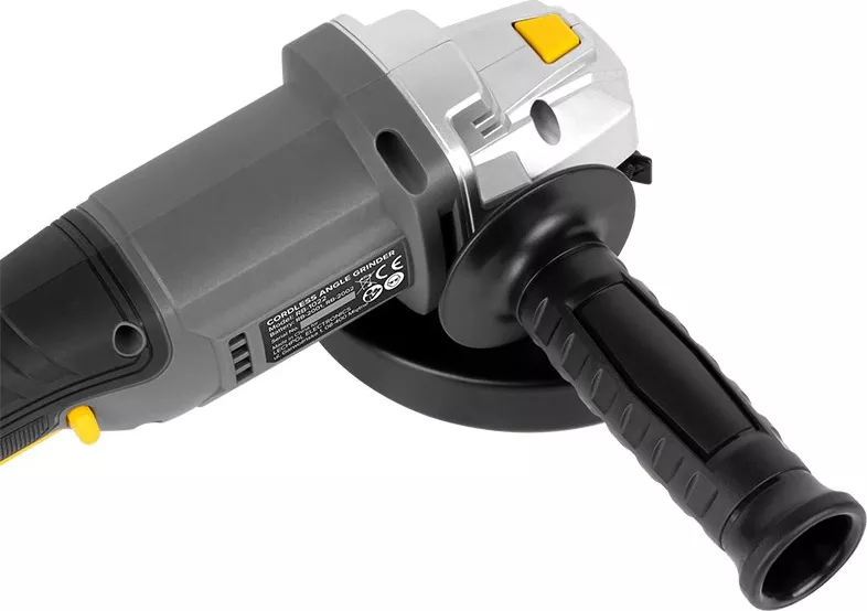 Polizor unghiular fara fir REBEL 20V 2 Ah Li-Ion 125 mm 7500 rpm Multicolor
