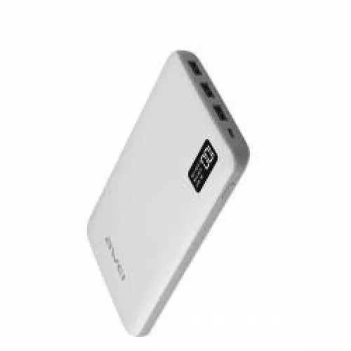 Acumulator Extern Profesional Dc Awei Fast Charging 30000 Mah White Powerbank Baterie Externa Bh01