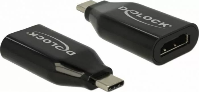 DeLOCK Cavo USB-C A DisplayPort 2m, 4K@60Hz, DP Alt Mode, Per MacBook E Chromebook, Nero - 4